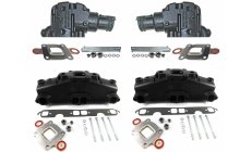 KIT Colectores y Codos Bajos Dry Joint Mercruiser V8 MPI KITCOLMCMV8DRY