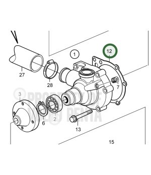 Junta Volvo 859027 - vista detalle