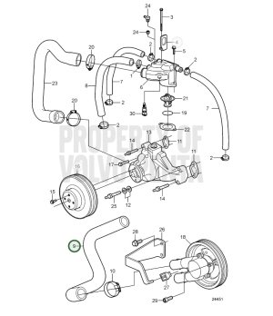 TUBO ORIGINALE VOLVO 3858236