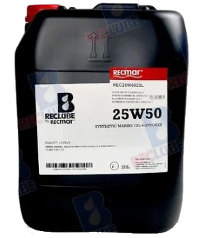 ACEITE MARINO SINTETICO 25W50 20L