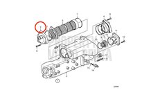 Placa Final Volvo Penta 3842022 VOP3842022