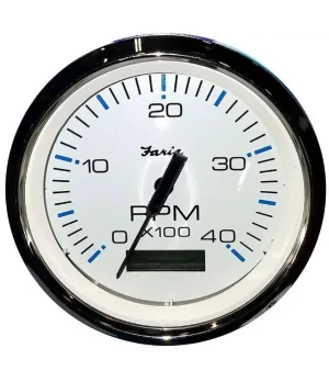 OROLOGIO CONTAGIRI - CONTAORE4000 rpm.
12V
Motores diesel. Toma alternador.
100mm diametro.