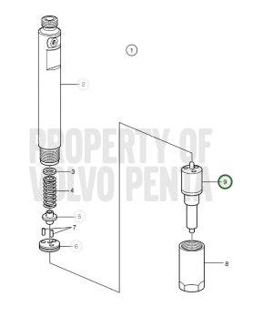DIFUSOR VOLVO PENTA 861117