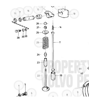 Muelle Valvula 829622 Volvo Penta REP829622 - vista detalle