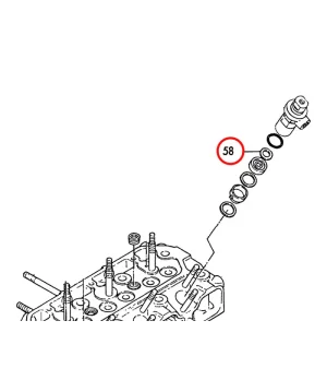 SELLO INYECTOR YANMAR 101147-11490