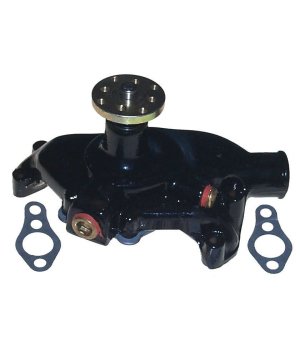 POMPA ACQUA COPERCHIO METALLO E PLASTICAIncluye 2 juntas. Para motores bloque GM, V6 4.3L y V8 5.0L 5.7L 6.2L.
Bomba de circulac