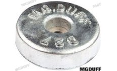 Anodo Disco 2,7 kg (MGDZD27)Anodo disco 2,7 kg per protezione catodica di motori marini e strutture in acqua salata. Protezione 