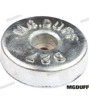 Anodo Disco 2,7 kg (MGDZD27)Anodo disco 2,7 kg per protezione catodica di motori marini e strutture in acqua salata. Protezione 