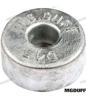 Anodo a Disco 4,5 kg (MGDZD45)Anodo sacrificale a disco da 4,5 kg per protezione catodica di motori e scafi. Previene la corrosi