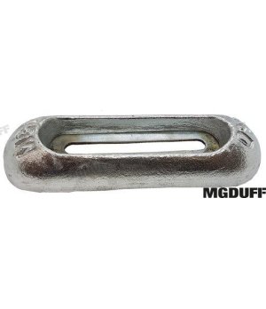 Ânodo Placa de 1,2 kg (MGDZD76MINIEURO)Ânodo de placa de zinco de 1,2 kg para proteção contra corrosão em motores de popa e sist
