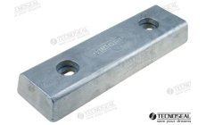 Ânodo Rectangular 300x80x46 (TEN00245)Ânodo rectangular de sacrifício 300x80x46 mm para proteção contra corrosão de embarcações.