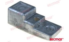 Anodo di Zinco (REC55321-90J01)Anodo sacrificale in zinco puro per protezione catodica di motori e componenti marini. Previene l