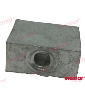 Ânodo de Zinco Tohatsu Mega (REC01256)Ânodo de zinco de protecção para motores Tohatsu Mega. Essencial contra corrosão marinha.