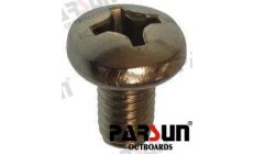 Bullone M6x10 (PAGB/T818-M6X10)Bullone in acciaio zincato M6x10 per applicazioni marine. Resistente alla corrosione, ideale per 