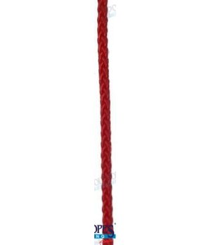 CÂBLE POLYESTER 2 mm ROUGE 50 m