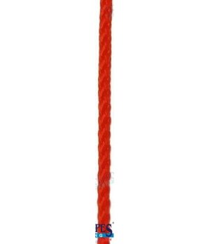 CÂBLE POLYESTER 4 mm ORANGE 12 m