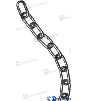 Catena Fondeo Inox 6 mm - 50 m (GS61121)Catena inossidabile 316L per ancoraggio, 6 mm x 50 m. Resistente alla corrosione marina,