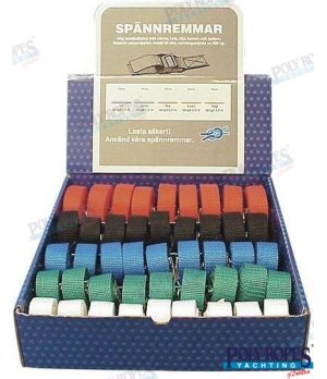 Caixa de Cintas Sortidas - 45 unidades (POL3000040006)Caixa de 45 cintas sortidas para náutica. Solução versátil para fixação e 