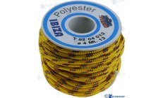"IBIZA" REEL 4 mm YELLOW