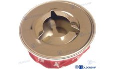 ASHTRAY WITH WINDSCREEN - RED