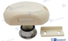 Fecho de Guantera Lateral Cromado 16mm (GS72440)Fecho de guantera lateral cromado 16mm. Fechadura resistente à corrosão para emb