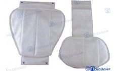 Cuscino e Schienale Admiral Plus (GS73212)Cuscino e schienale Admiral Plus per barca: comfort ergonomico, resistente all'acqua e