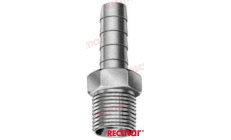BRASS CONNECTOR 1/4" NPTX1/4