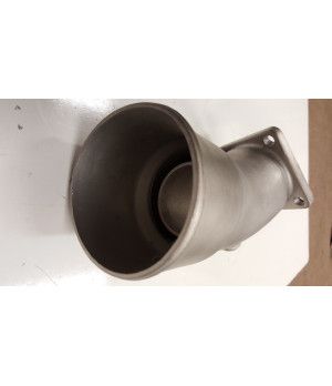 Codo Escape Inox Yanmar JH 129470-13560 MAR13561INOX - vista detalle