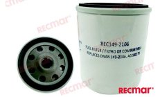 Filtro de Combustível (REC149-2106)Filtro de combustível de elevada eficiência para motores náuticos. Protege o sistema de injeç