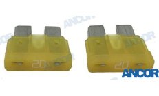 Fusibili ATC 20 Amp (AM604020)Fusibili ATC 20 Amp per protezione elettrica di motori marini e sistemi nautici. Protezione affida