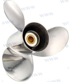STAINLESS STEEL PROPELLER "HR TITAN 3" 14.8X19 LEFT