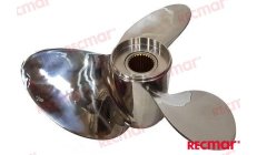 Elica Inox DP (REC3-21LINOX)Elica marina inossidabile DP ad alte prestazioni. Resistente alla corrosione, ideale per motori fuor