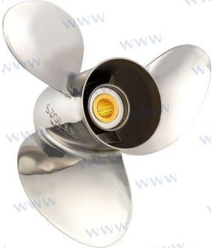 Hélice Multi-E Inox Saturn 14x25 Direita (SOL3531-140-25)Hélice Multi-E inoxidável Saturn 14x25 direita, design robusto e eficie