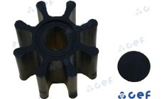 Impulsor de Água (CEF500122T)Impulsor de água para sistemas de arrefecimento de motores náuticos. Garante circulação eficiente e