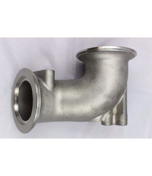 Codo Escape Inox Yanmar 6LY 119575-13300 REMA119575-13300 - instalacion