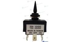 Interruptor ON-OFF-ON (SIETG40450)Interruptor marítimo de três posições ON-OFF-ON para barcos e lanchas. Comutação fiável com co