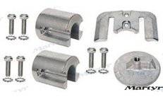 Kit Anodo de Magnésio (CMBRAVO2Y3KITM)Kit anodo de magnésio para proteção contra corrosão em motores de popa 2 e 3 cilindros. Pr