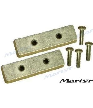 Kit Anodo Trim Tab Bennet Alluminio (CMBNT1AKITA)Kit anodo in alluminio per trim tab Bennet. Protezione catodica completa contro