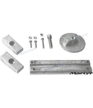 Kit Anodi Verado 4 Cilindri Magnesio (CMVERADO4KITM)Kit completo di anodi in magnesio per motori Verado 4 cilindri. Protezione a