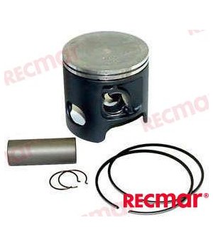 Kit Pistone Yamaha 0,50 Porta (REC69L-11646-00)Kit pistone Yamaha 0,50 porta per motori fuoribordo. Componente OEM di qualità su