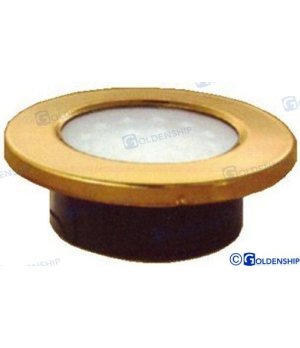 Luz Interior/Exterior Redonda 4" LED Branco (GS10412)Luminária LED redonda 4" para uso interior e exterior em barcos. Iluminação