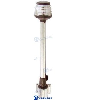 Luz T.H. Mamparo 30" Branca (GS10353)Luz mamparo 30" branca para embarcações. Sistema de iluminação náutica resistente e vedado.