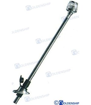 Luz Telescópica 24" Inox (GS10357)Luz telescópica 24" com corpo em aço inoxidável. Equipamento robusto e resistente à corrosão p