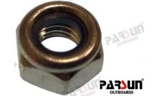 Dado M6 per Motori Marini (PAGB/T6184-M6)Dado M6 in acciaio inossidabile per motori fuoribordo e sistemi marini. Resistente alla