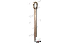 Spillo Fendinastro 2,5x30 mm (PAGB/T91-2.5X30)Spillo fendinastro in acciaio inox 2,5x30 mm per fissaggio affidabile su motori e 