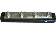 Placa de Ligação 250A 4 Parafusos (GS11307)Placa de ligação de 250A com 4 parafusos para sistemas elétricos náuticos de alta cap