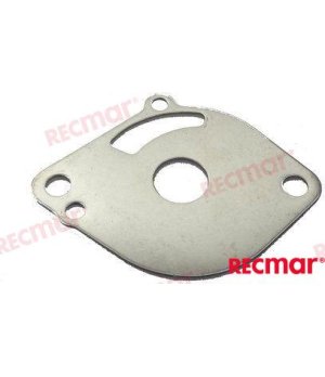 Piastra Pompa (REC646-44323-00)Piastra pompa per motori marini fuoribordo. Componente essenziale per il sistema di raffreddament