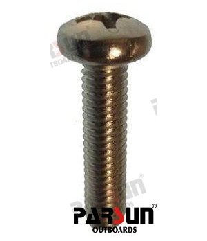 Vite Testa Pannellata M6x25 (PAGB/T818-M6X25)Vite acciaio inox testa pannellata M6x25 per motori e accessori marini. Resistente 