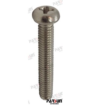Vite Testa Piccola M4x25 (PAGB/T823-88)Vite M4x25 a testa piccola in acciaio, perfetta per applicazioni marine e riparazioni nau