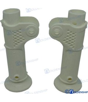 Separador de Escala (Par) GS73014Par de separadores anti-incrustação para motores náuticos. Proteção contra depósitos calcários 